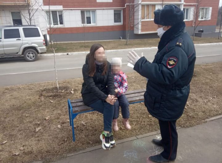 В Пестречинском районе продолжается патрулирование улиц