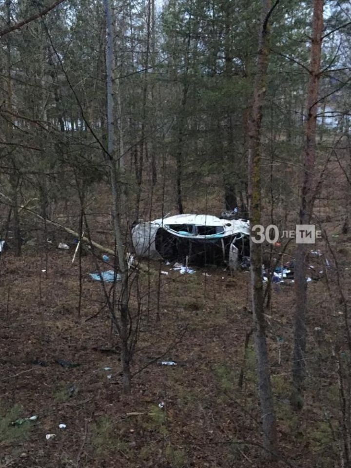 Авария произошла рано утром у деревни Ильинка