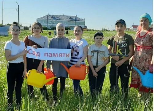 Юные лесоводы Пестречинского района приняли участие в Международной акции «Сад памяти»
