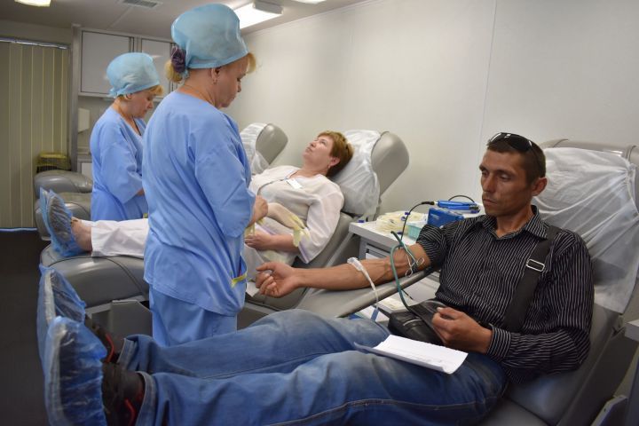 Каждый год 33 тыс. жителей Татарстана становятся донорами крови