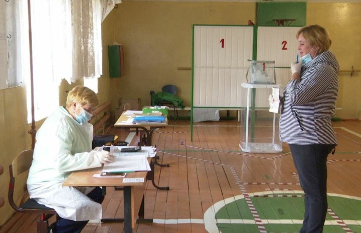В Надеждинском сельском поселении голосование проходит в здании школы