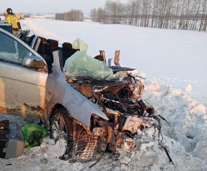 Детское автокресло спасло жизнь ребёнку при лобовом столкновении в Татарстане