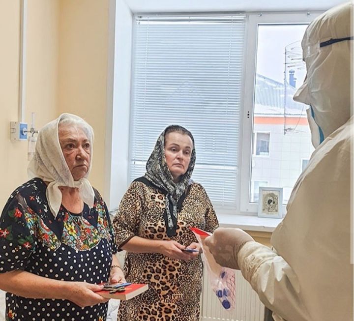 Питрәч ковид-госпиталенең дүрт православ пациенты җазык әйтте