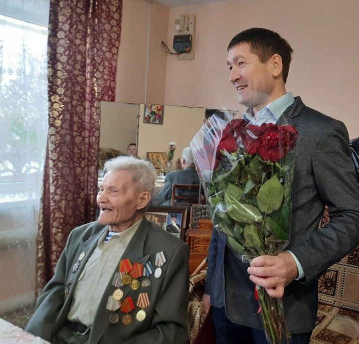 101-ый день рождения встретил участник войны из села Пестрецы Николай Михайлов