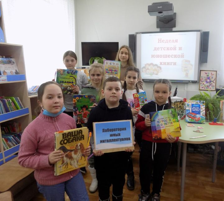 В Пестречинской детской библиотеке стартовала книжная неделя