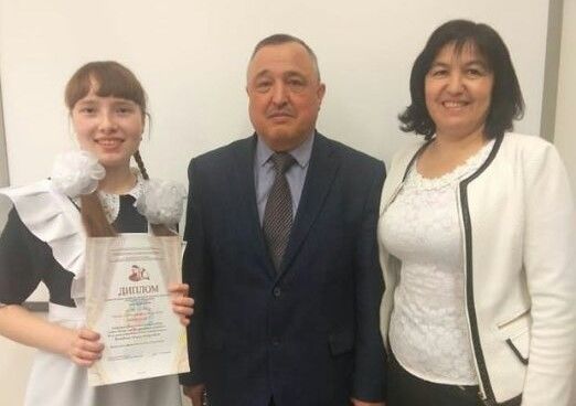 Ученица Шалинской школы Пестречинского района стала дипломантом
