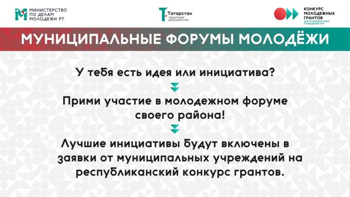 Пестречинцы могут представить свои инициативы на грантовом конкурсе