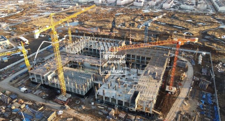 В Пестречинском районе в рамках реализации нацпроектов ведется строительство двух объектов