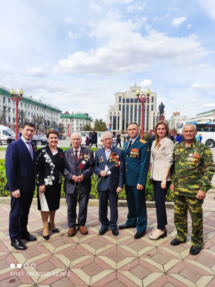 Сегодня в городе Казань состоялось торжественное мероприятие, посвященное 76-ой годовщине Победы в ВОВ с участием президента республики Рустама Минниханова