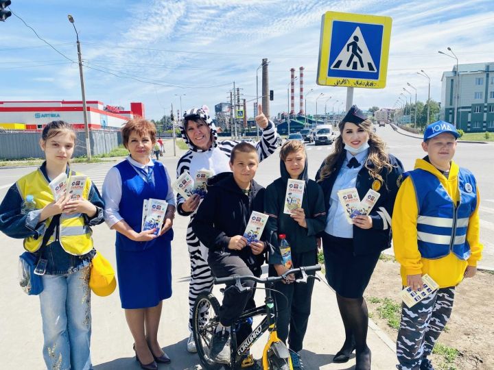 В Татарстане прошел рейд «Внимание – велосипедисты!»