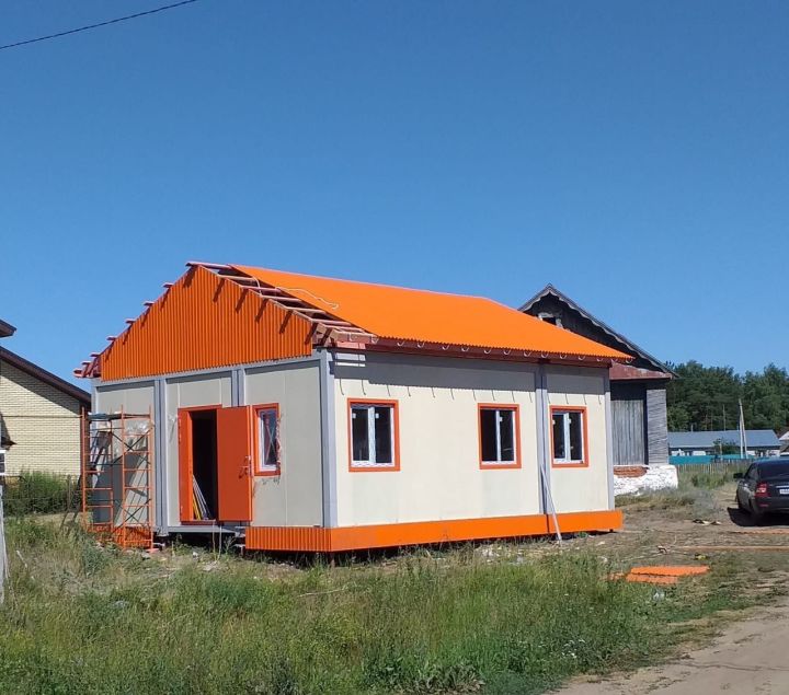 В этом году в селе Карповка строится фельдшерско-акушерский пункт