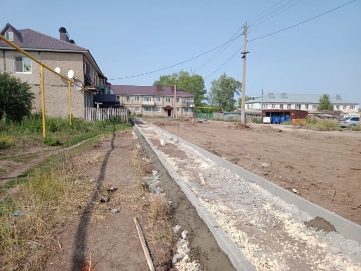 Во дворах в сёлах Старое Шигалеево и Кулаево будет асфальт