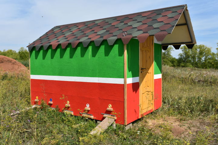 На окраине деревни Уланово рядом с пасекой построили апидомик