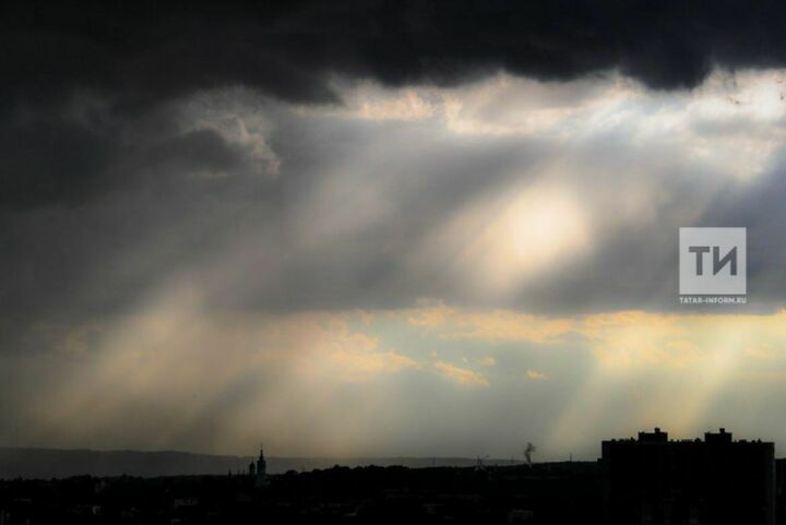 В Татарстане объявлено штормовое предупреждение из-за ливневых дождей и сильного ветра