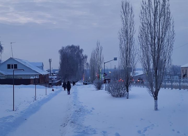 В Татарстане ожидается туман и до 30 градусов мороза