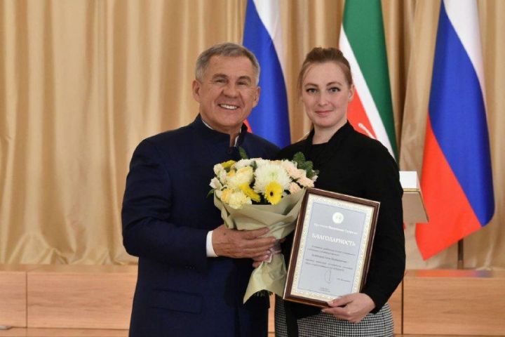 Жительнице Пестречинского района объявлена Благодарность Президента РТ