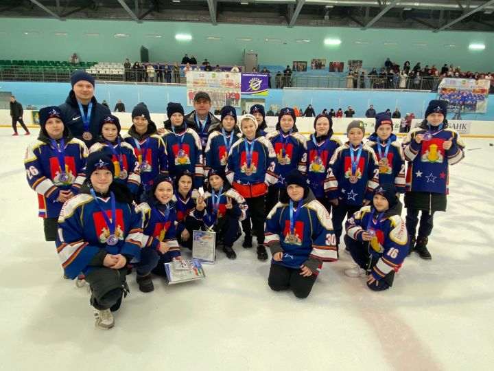 Пестречинские хоккеисты на третьем месте в первенстве Татарстана