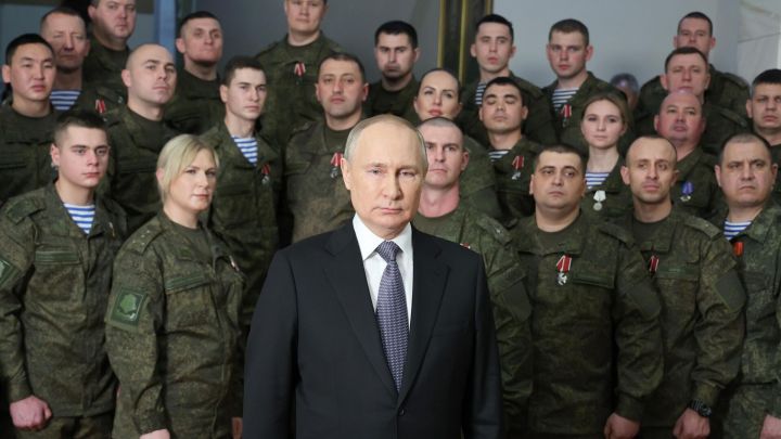 Обращение Путина оказалось самым популярным эфирным событием 2022 года
