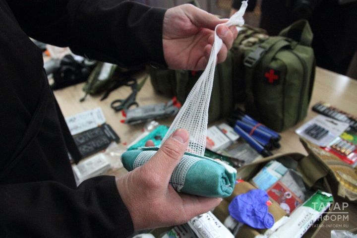 Врачи из РТ разработали для участников боевых действий в зоне СВО уникальную аптечку