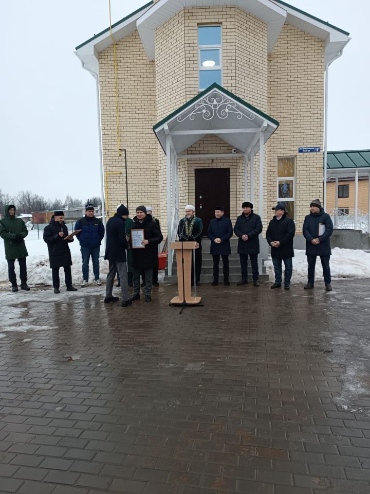 В Пестречинском районе состоялось открытие мечети