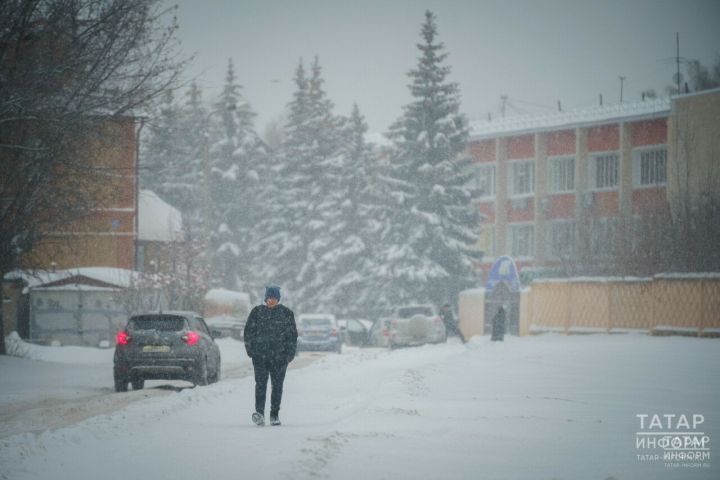 Январь в Татарстане выдастся более снежным, чем обычно