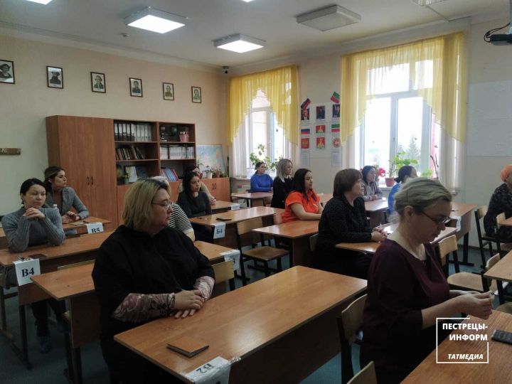 В Пестрецах родители сдали ЕГЭ по русскому языку
