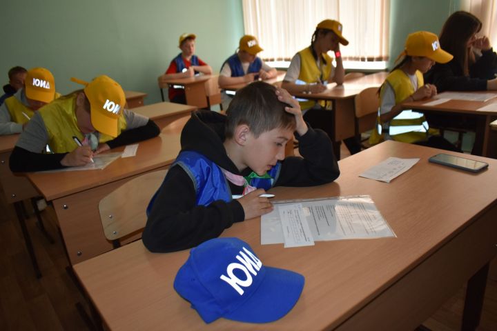 Пестречинские ЮИДовцы показали свои знания по ПДД для велосипедистов