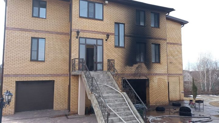 В деревне Званка Пестречинского района произошел пожар