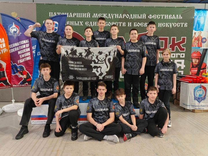 Пестречинцы завоевали медали в Чемпионате России по мечевому бою