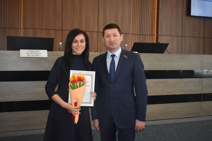 На профсоюзном собрании наградили жительниц Пестречинского района