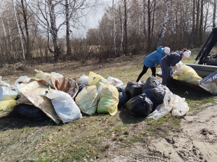 Пестречинцы массово выходят на борьбу с мусором