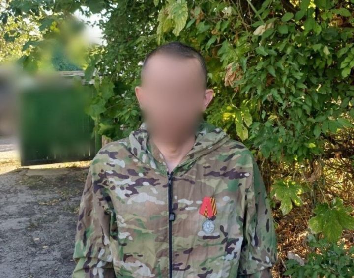 Пестречинский военнослужащий СВО награжден медалью