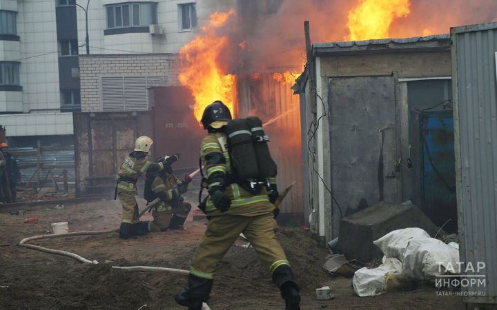 В Пестречинском районе с начала года произошло 57 пожаров