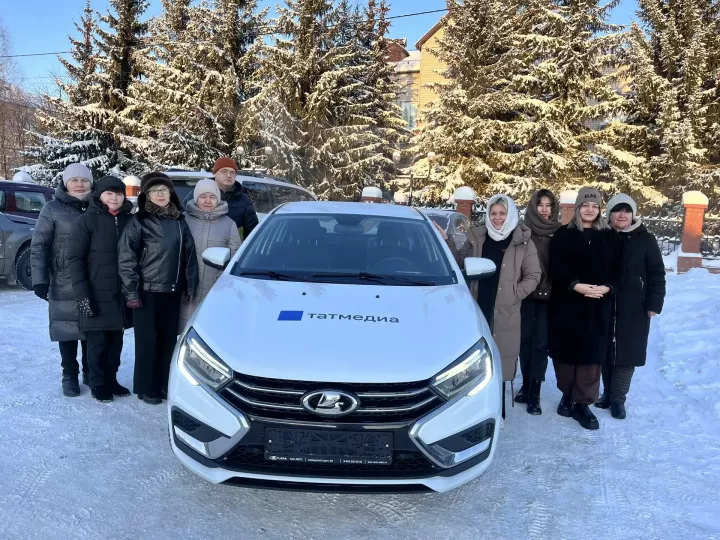 Пестречинская редакция получила новый автомобиль