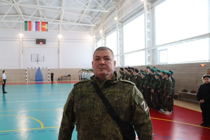 Участник СВО из села Кулаево 23 февраля отмечает на Родине
