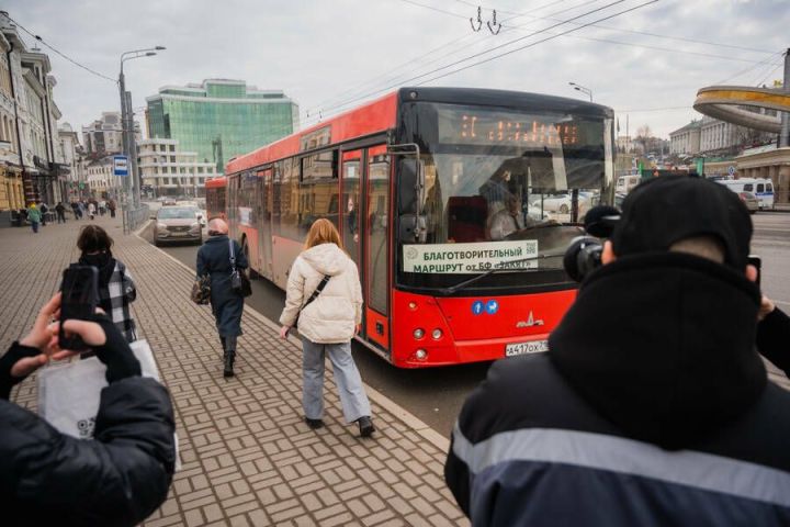 В Казани на один день запустят бесплатный маршрут