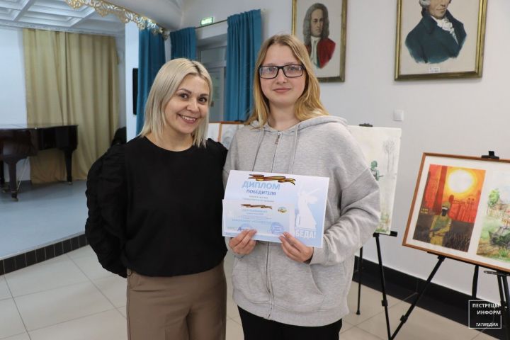 «Дети рисуют Победу»: в Пестрецах подвели итоги конкурса рисунков