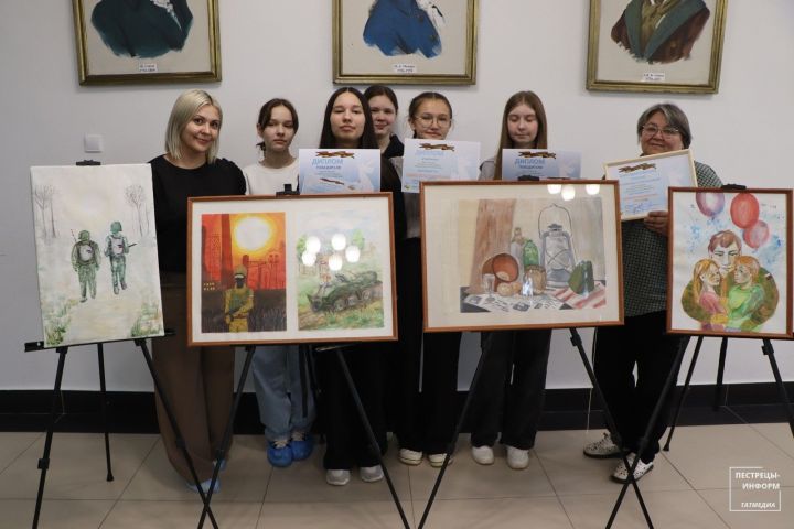 «Дети рисуют Победу»: в Пестрецах подвели итоги конкурса рисунков