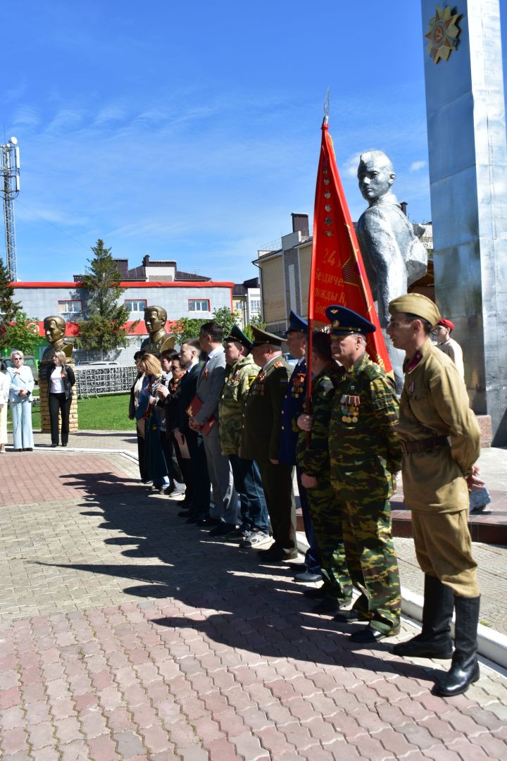 В Пестречинском районе прошел патриотический автопробег