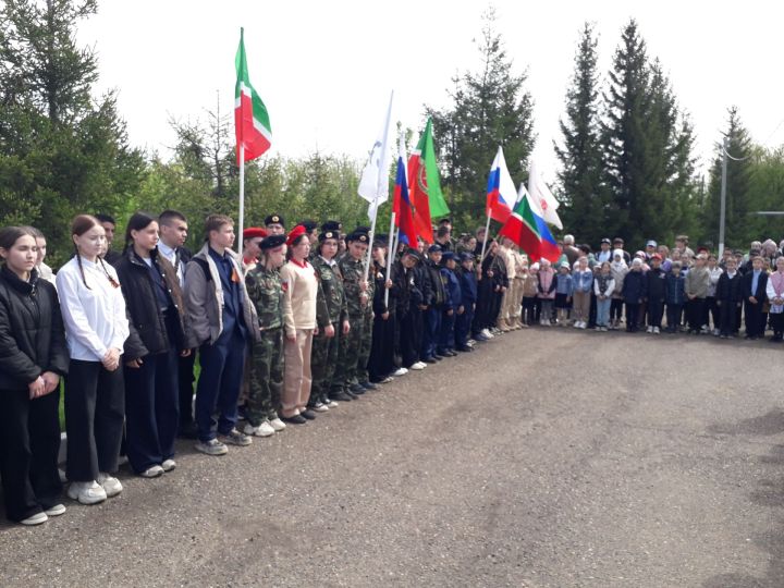 В Пестречинском районе прошел патриотический автопробег