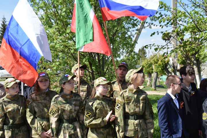 В Пестречинском районе прошел патриотический автопробег