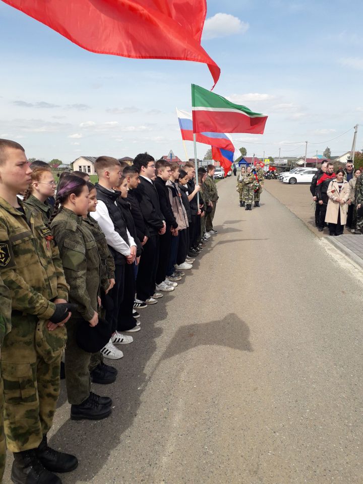 В Пестречинском районе прошел патриотический автопробег