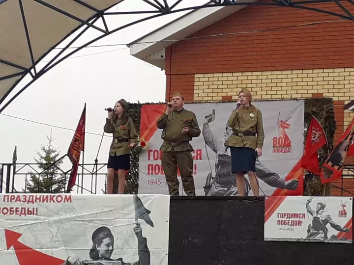 В Пановке 80-летие Победы отметили с размахом и душой