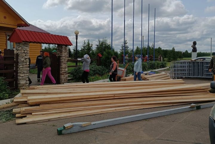 В Пестречинском районе идет подготовка к фестивалю «Элбэдэн»