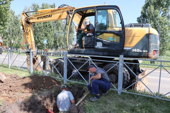 В Пестречинском районе ремонтируют водные коммуникации