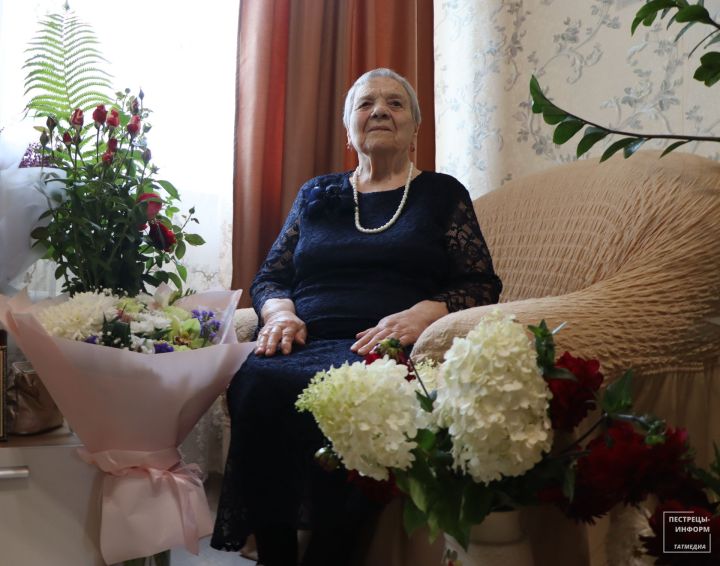 90 лет исполнилось Евдокие Колчиной из Пестрецов