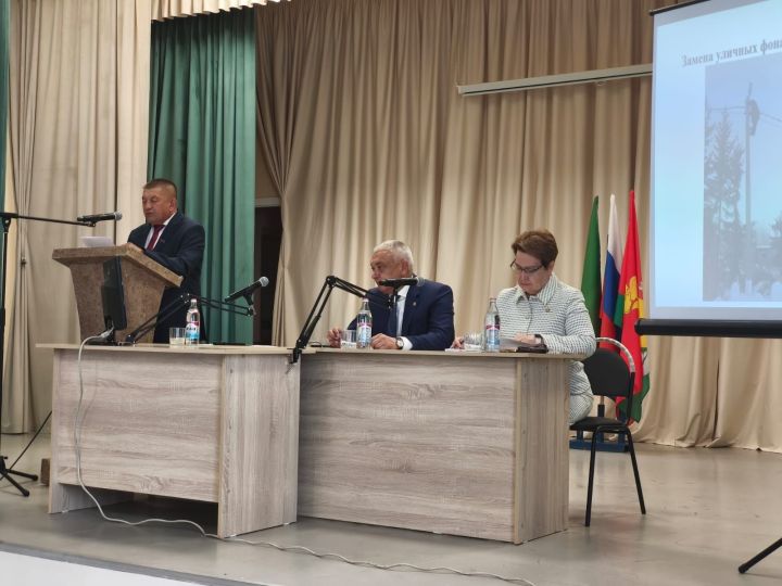 Глава Конского поселения отчитался об итогах полугодия