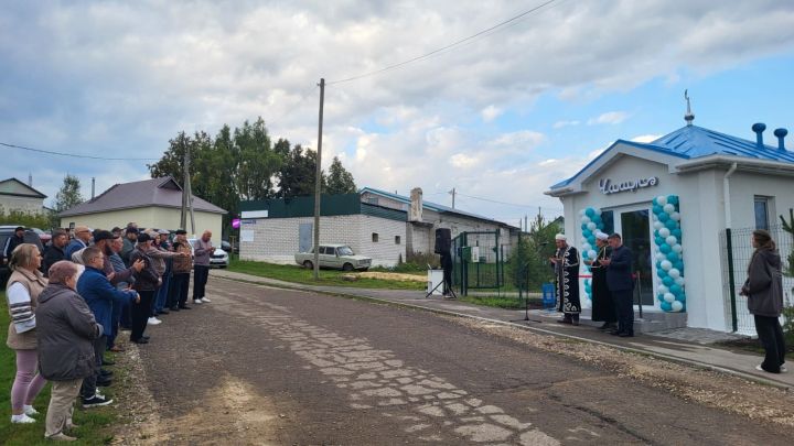 В Пестречинском районе открыли современный родник