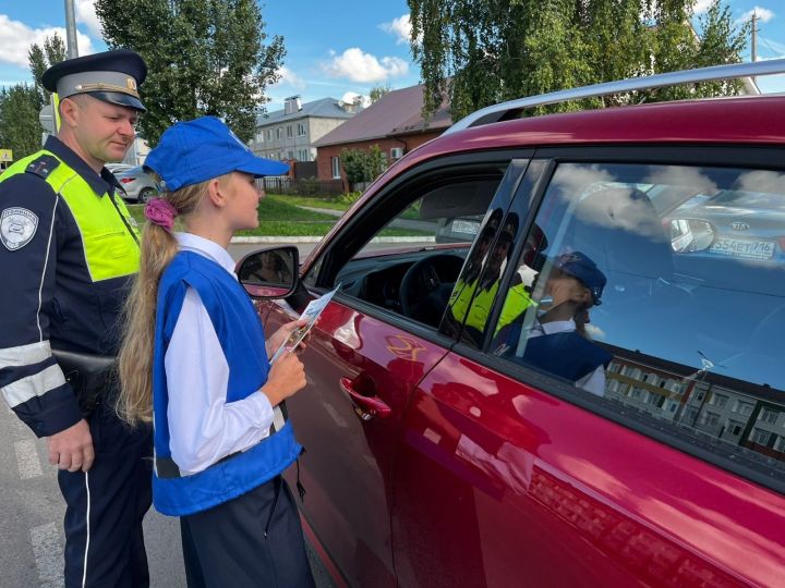 Пестречинские ЮИДовцы напомнили о безопасности на дорогах