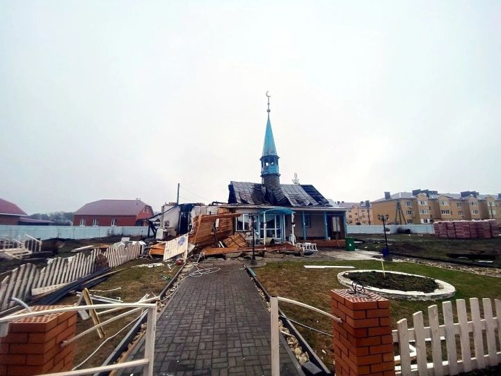 В Пестрецах пройдет субботник у сгоревшей мечети «Осиновская»